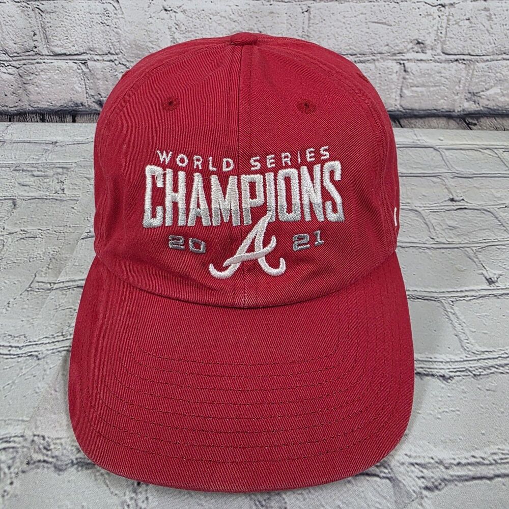 2021 Atlanta Braves World Series Champions Red '47 Brand OSFA Cap